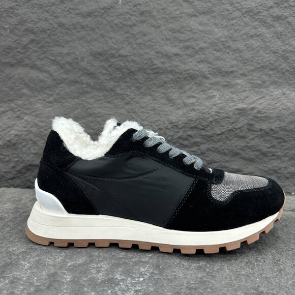 Brunello Cucinelli Black Warm Casual Sneakers - Picture 7 of 9